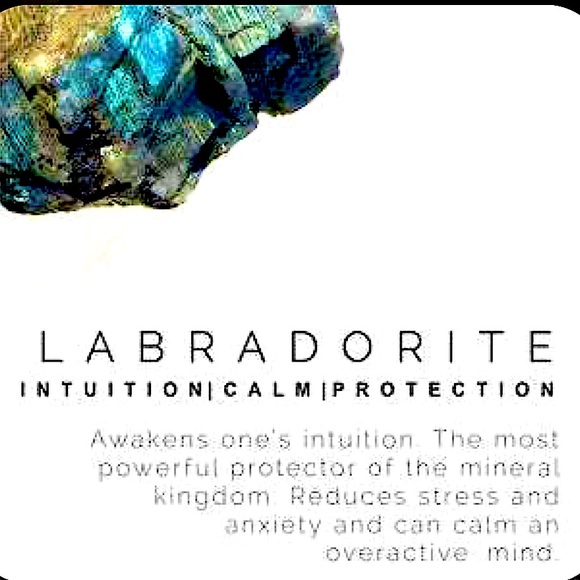 LABRADORITE FLASHY HEART PUFFY NEW HEALING STONE - Picture 6 of 9